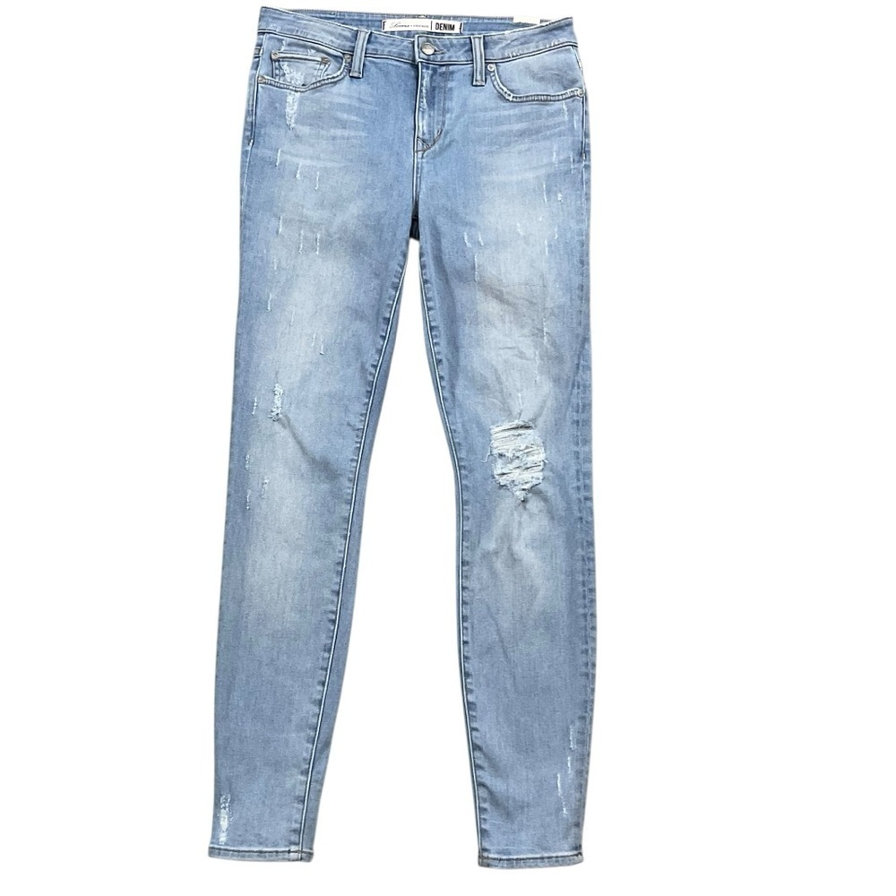 Lovers + Friends Mid-Rise Skinny Jeans Mayfair Ricky Style Size 30 Made in USA